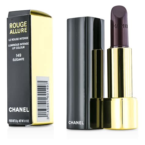 chanel rouge allure 149 elegante|Chanel Rouge Allure Luminous Intense Lip Colour .